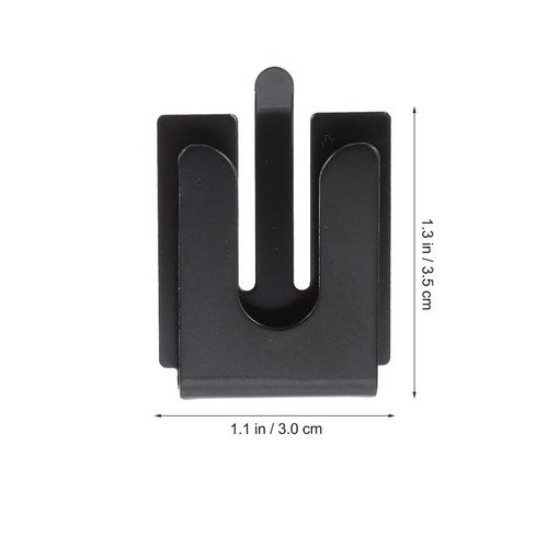 4 PCS Car Radio Hook Adjustable Microphone Holder Clip Large Accessory - 第 4/12 張圖片