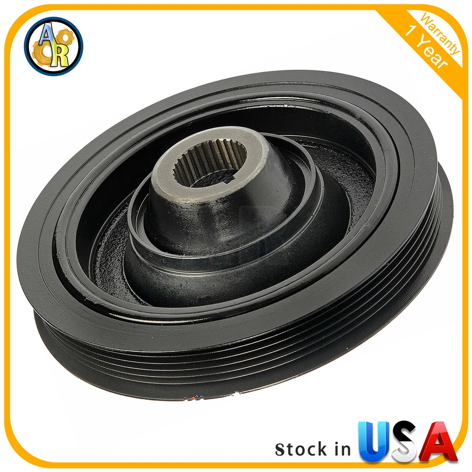 Polea equilibradora armónica del cigüeñal para Honda Accord Acura CL 1998-2002 Foto 2 de 4