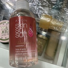 Avon SSS Skindisiac Red Passionfruit Body Oil Spray 5oz Skin So Soft