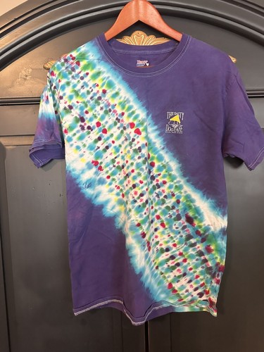 The Salty Dog Cafe Tie-Dye Hilton Head Island Colortone Medium T-Shirt (E1)
