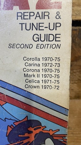 1970-1975 Chilton Toyota 2 Repair And Tune Up Guide Manual - Picture 3 of 6