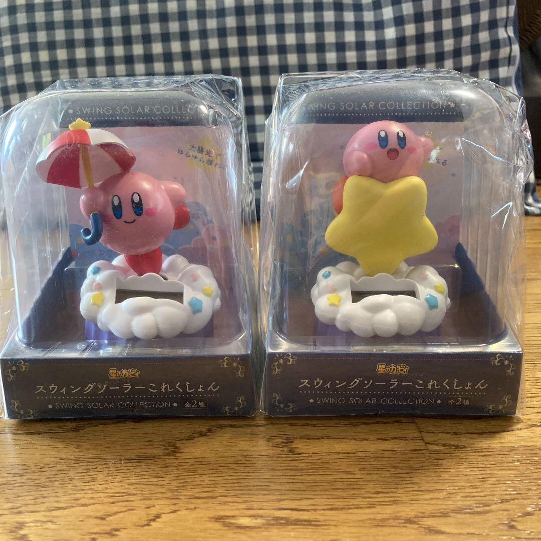 Star Kirby Swing Solar Collection Figure Toy Set Of Two Parasol 