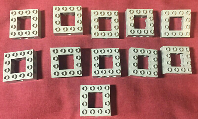 M Lego Lot 11 Technic Brick 4 x 4 Open Center 32324 76153 10212 8404 21318 