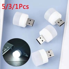 5Pc Lamp Reading Lamp USB Light Night Light LED 1W Table Lamp Mobile Power Mini