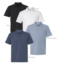Adidas - A702 Men's Golf Casual Top Printed Blend Polo Shirt NWT 