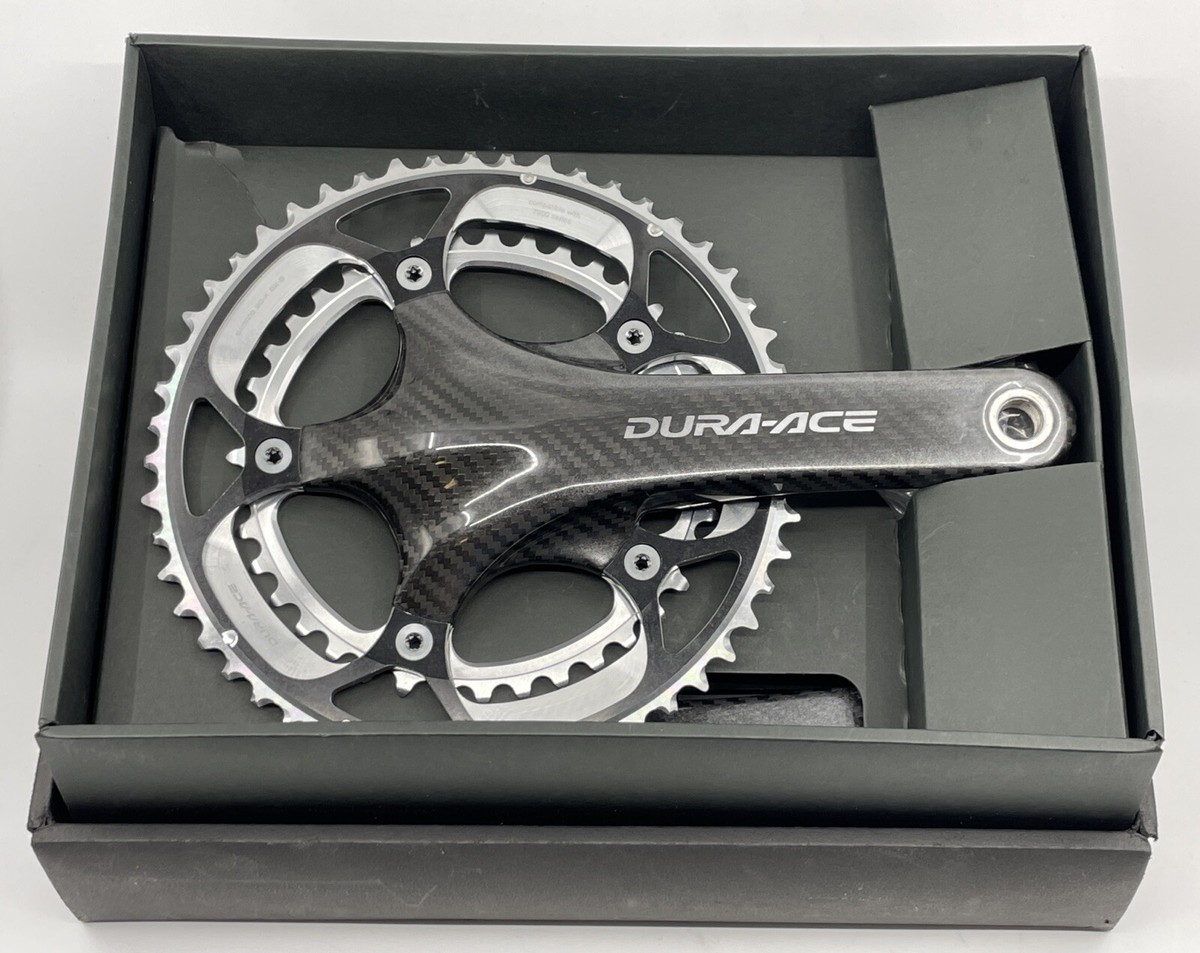 RARE Shimano Dura-Ace CARBON FIBER FC-7800-C 2x10-speed 52 RARE Shimano Dura-Ace CARBON FIBER FC-7800-C 2x10-speed 52