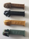 4 PEZ DISPENSERS STAR WARS Characters 1997 Darth C3po Chewbacca Boba Fett — photo 4