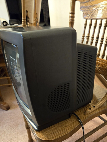 Vintage Gaming Newtech TV-1303 CRT COLOR TV TESTED TV-1301 RETRO BLACK - Picture 3 of 8
