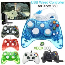 Gamepad Microsoft Xbox 360 Controlador con cable Joystick Controlador PC Windows USB