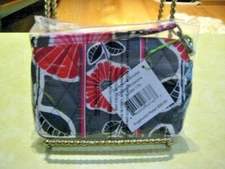VERA BRADLEY "Cheery Blossoms" Pattern Zip-Around Wristlet (Orig.$38.00)