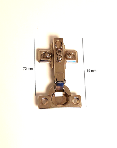 Türscharnier Türband Topfband Ø=26mm Topfscharnier Eckanschlag mit Feder - Bild 3 von 6