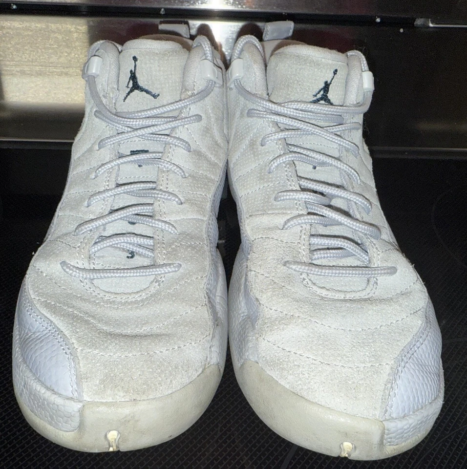 Nike Air Jordan 12 Size 6.5Y Retro Low Wolf Gray Sneakers  - Image 2 of 4