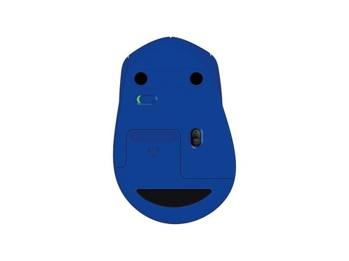 Logitech M330 SILENT PLUS Blue wireless 1000dpi Gaming Mouse - Picture 3 of 5