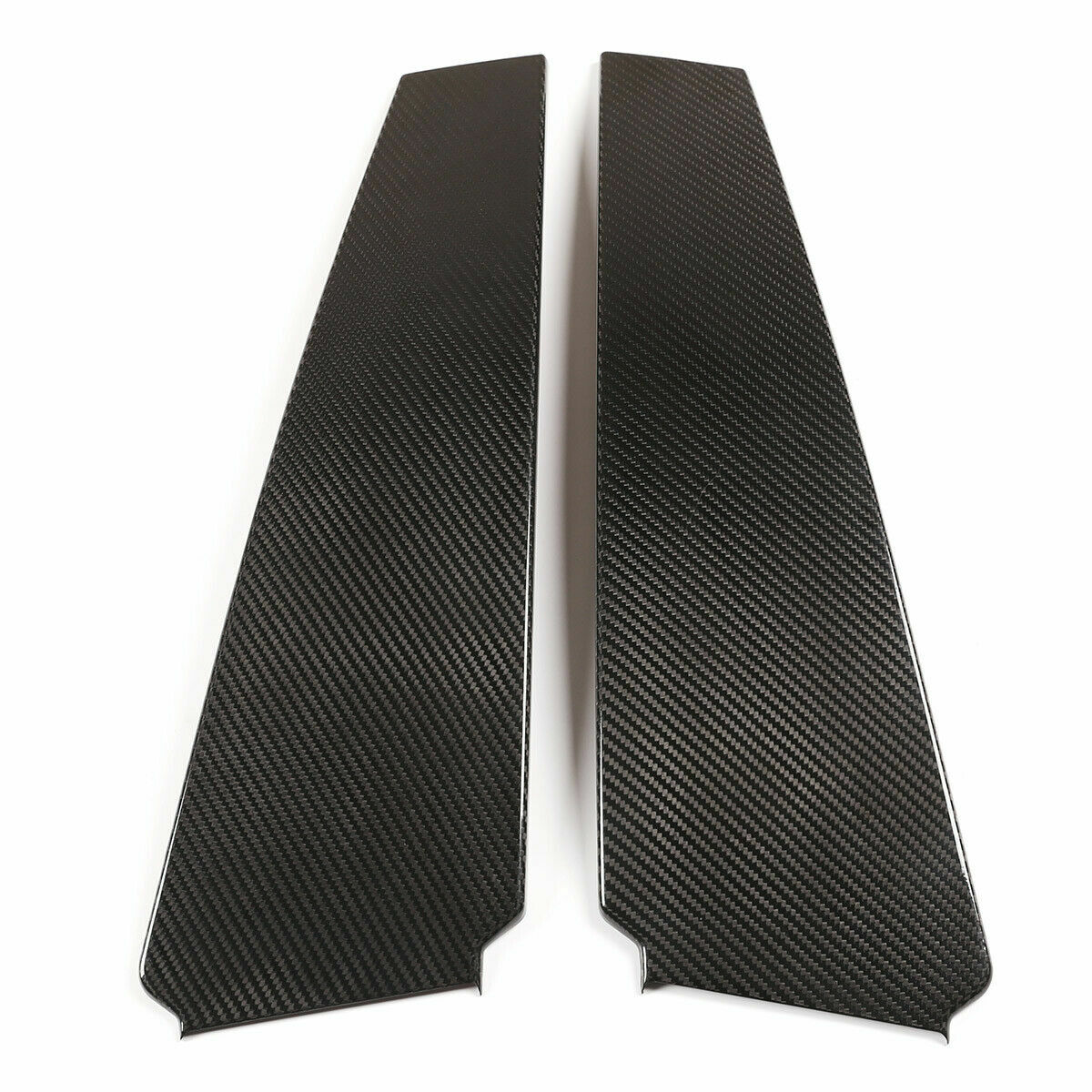 Carbon Car Window Pillar Cover Trim For Maserati Ghibli Quattroporte 14-24 US