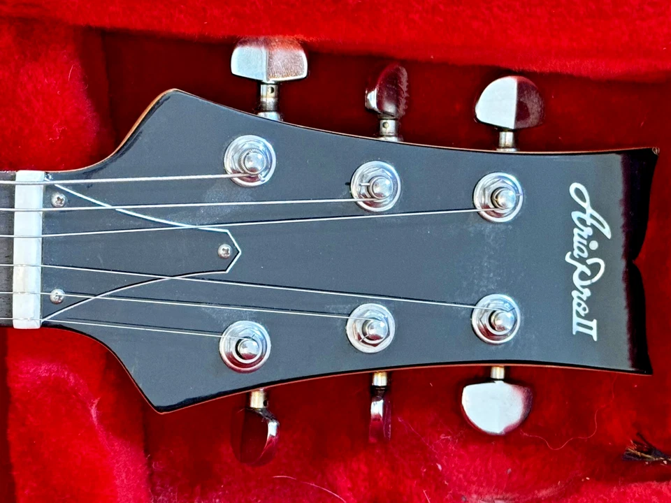 Aria Pro II TS-400 6 String Electric. Plays/Looks Great.All Original. w/Case - Image 4 of 4