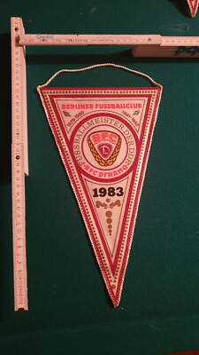 BFC Dynamo Berlin Fussballwimpel Meisterschaft 1983