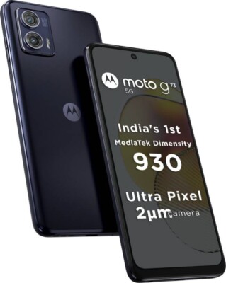 Motorola Moto (g73 5G, 6,5 inch Full HD 120 Hz-display, Dolby Atmos Motorola Moto (g73 5G, 6,5 inch Full HD 120 Hz-display, Dolby Atmos