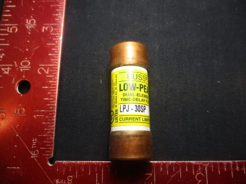 Bussmann LPJ-30SP LOW-PEAK 600V 30A DUAL ELEMENT