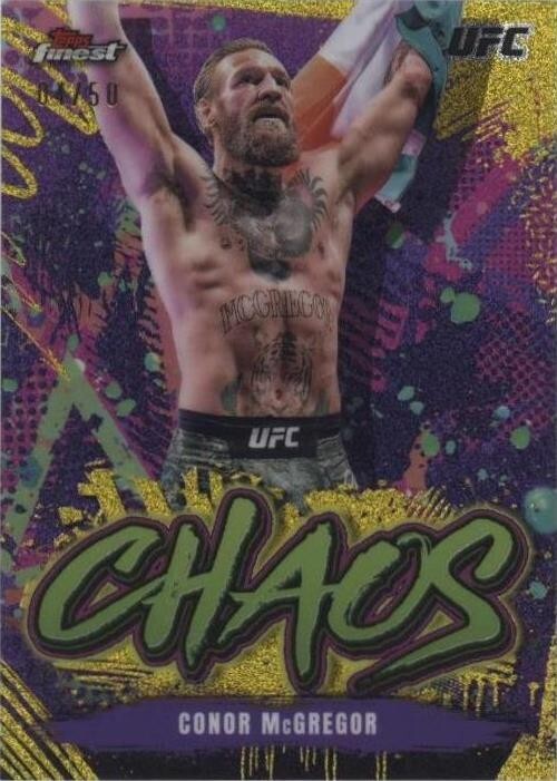 2024 Topps Finest UFC - Conor McGregor #CHA-22 for sale | eBay