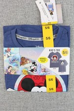 Disney Kids Unisex 100th Anniversary Graphic Short Sleeve Crewneck Tee Small 5/6