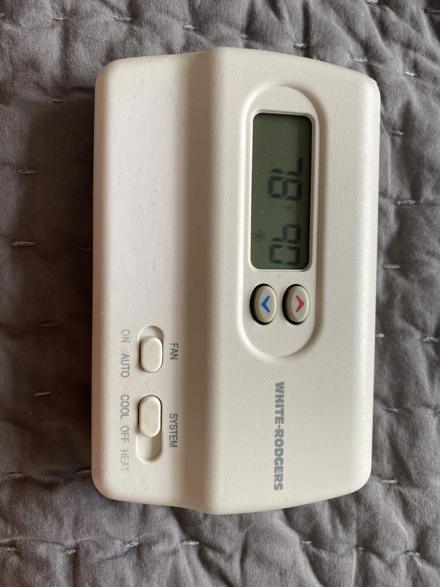 EMERSON 1F89-211 Classic 80 Series Thermostats, 2 Stages, 20 to 30VAC,  White | eBay