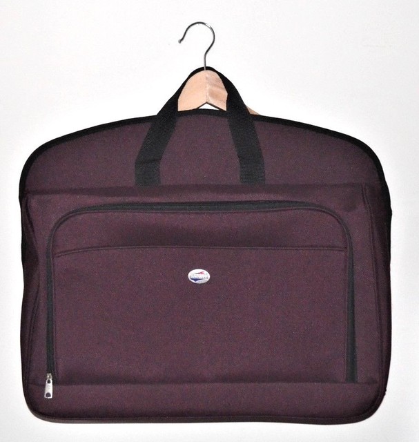 American Tourister Garment Bag Folding Travel Carry On Folding Luggage