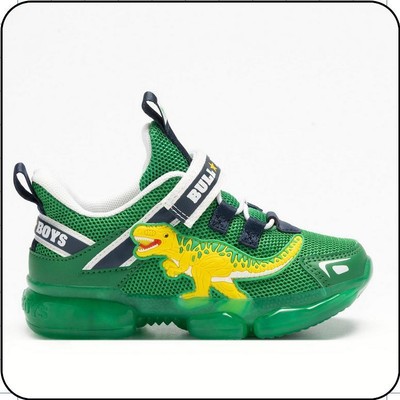 Bull Boys Sneakers Bambino Tirannosauro T-Rex, Con Luci VE40