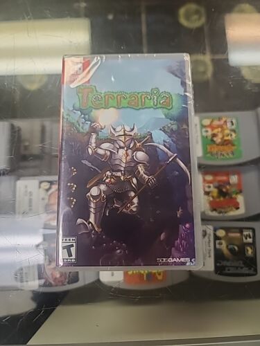 Terraria (Nintendo Switch, 2018) Brand New Factory Sealed