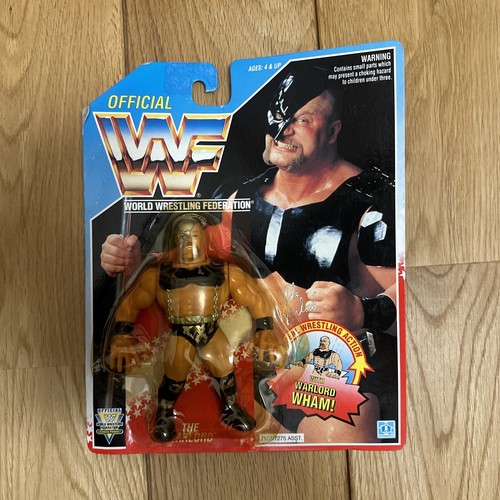 THE WARLORD WWF HASBRO MOC Mint On Card FREE WORLD...