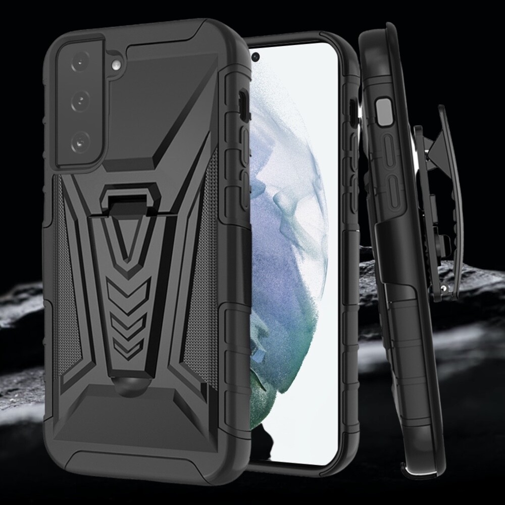 For Samsung Galaxy S21/S21+/S21 Ultra/S21 FE Case Holster Clip Kickstand Cover