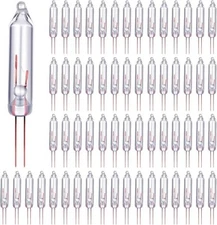 100 Pieces Mini Christmas 2.5 Volt Replacement Light Bulbs for Christmas Trees D