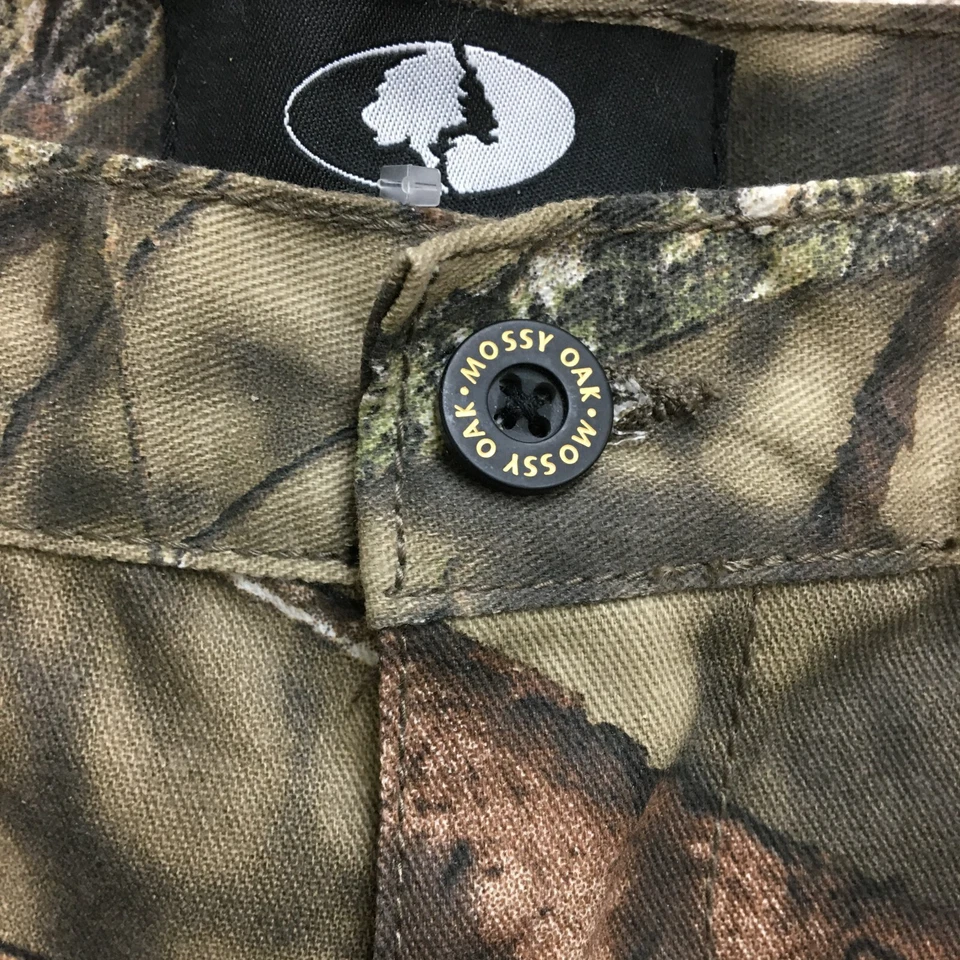 NEW Mossy Oak Pants 3XL Adult Green Realtree Camo Cargo Trouser Hunting Mens - Image 3 of 4