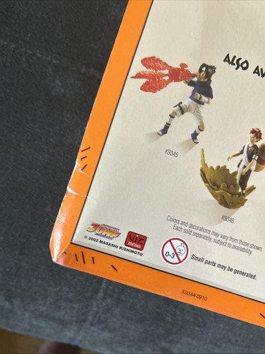 Figura de acción NARUTO Nine-Tailled Fox Naruto Uzumaki Mattel Shonen Jump caja casi nueva - Imagen 5 de 6