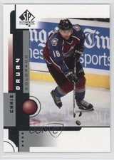 2001-02 SP Authentic Chris Drury #20 0a4