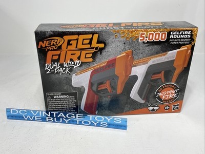NERF Pro Gelfire Dual Wield Blasters NEW SEALED