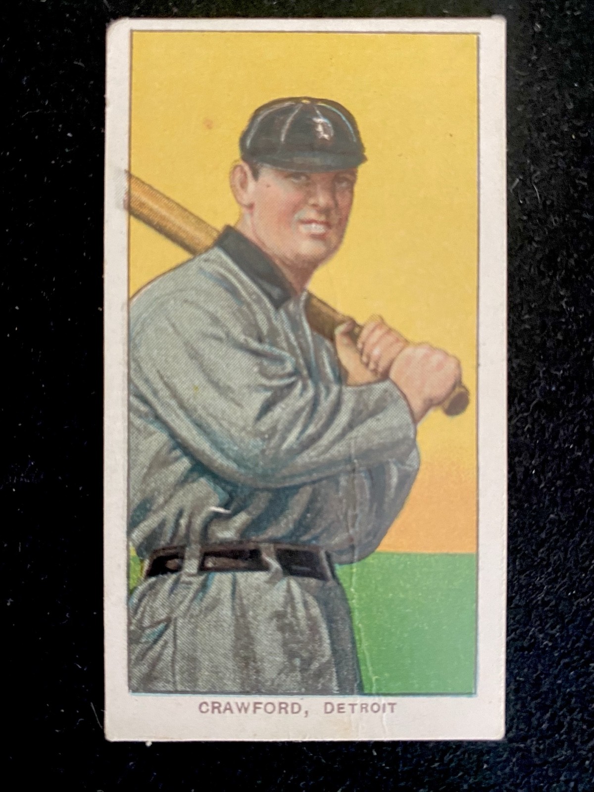 1909-11 T206 - Sam Crawford HOF Detroit Piedmont 350-460 Factory No. 25 Tobacco