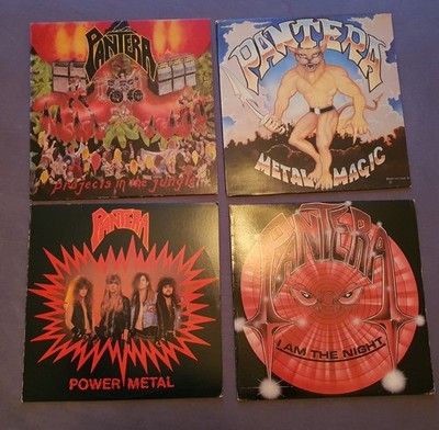 PANTERA Kollektion ( Vinyl )  die ersten  4 Alben 
