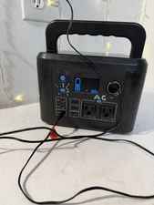 Portable Power Station 350W AC Battery Backup USB DC Tested Working
