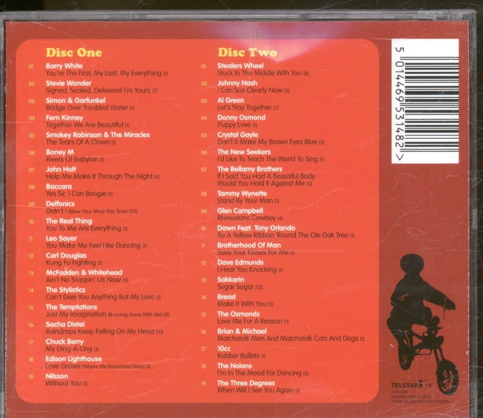 Various Artists Cool Sound of the 70s double CD UK Telstar Tv 2000 TTVCD3148 - Bild 2 von 4