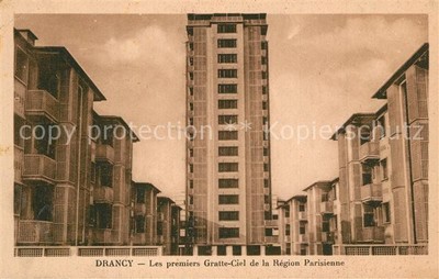 Drancy Seine-Saint-Denis Les premiers Gratte-Ciel de la Region Parisienne