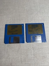 Vintage Rocket Ranger for Commodore Amiga 2 Disk Set, Reel 1 &2, Cinemaware 1988