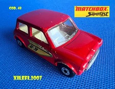 matchbox superfast RACING MINI n° 29 made england lesney 1970 1:64 COME DA FOTO