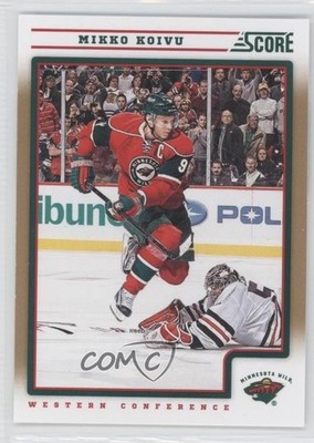 2012-13 Score Gold Rush Mikko Koivu #236 0c4