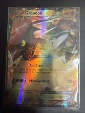 Groudon EX - XY42 - Legends of Hoenn Collectors Tin Promo LP, English Pokemon Pr
