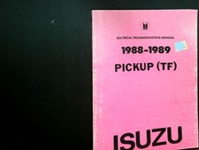 Isuzu 1988-1989 Pickup Electrical Troubleshooting Manual Oem Factory Tf Pb