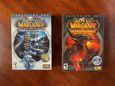 World of Warcraft Expansion Sets: Wrath of the Lich King CIB and Cataclysm CIB