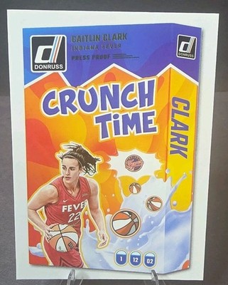 2025 Panini Donruss WNBA - Crunch Time Caitlin Clark #5 Press Proof