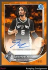 2025 Topps Signature Stephon Castle Orange (RAW)