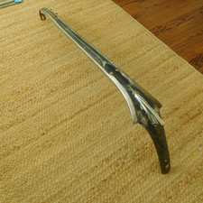 1937 Plymouth Deluxe P3 P4 Mopar Center Grill Trim Crank Hole Cover Factory Dpcd