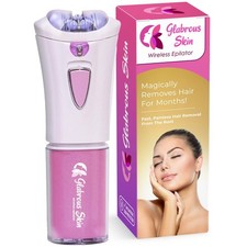 Glabrouse Skin Epilator, Glabrous Hair Remover for Face - Look Pink